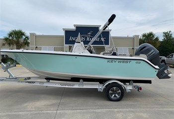 2024 Key West 203 FS Seafoam/White Boat